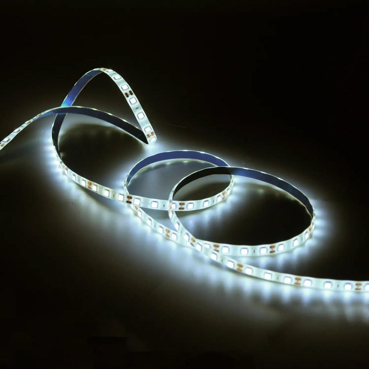 фото лента gauss 10w/m 60led/m 5050smd теплый белый 3m bt050 | 220svet.ru