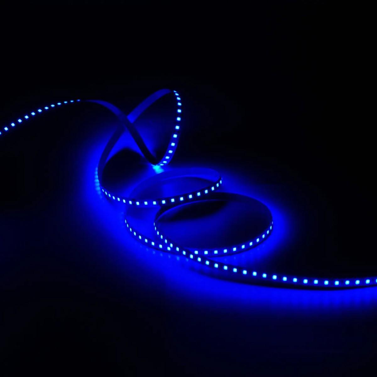 фото лента gauss 9,6w/m 120led/m 2835smd синий 3m bt067 | 220svet.ru
