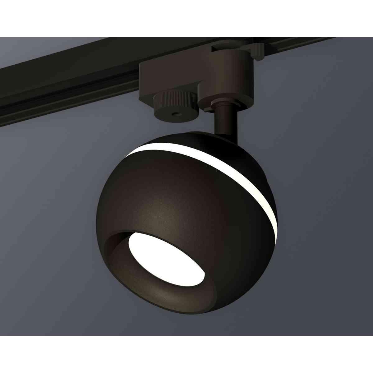 фото комплект трекового светильника ambrella light track system xt1102041 sbk черный песок (a2521, c1102, n7021) | 220svet.ru