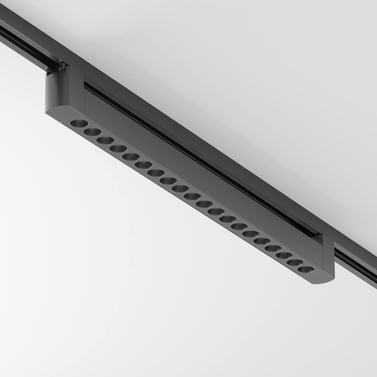 фото трековый светодиодный светильник maytoni technical points rot tr010-1-20w4k-m-b | 220svet.ru