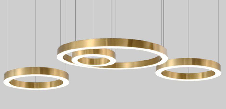 фото подвесной светодиодный светильник imperium loft light ring horizontal 177930-22 | 220svet.ru