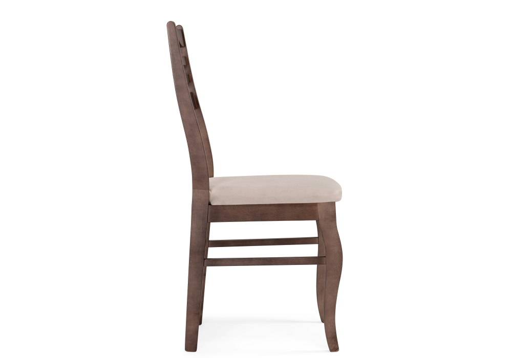 фото стул деревянный woodville амадиу бежевый / орех 528927 | 220svet.ru