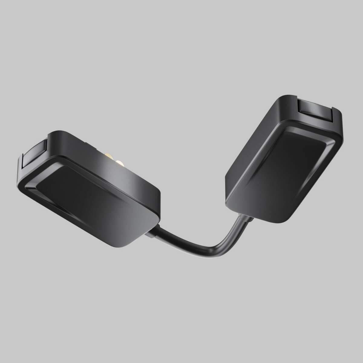 фото коннектор питания l-образный maytoni technical radity tra084cpc-b-12 | 220svet.ru