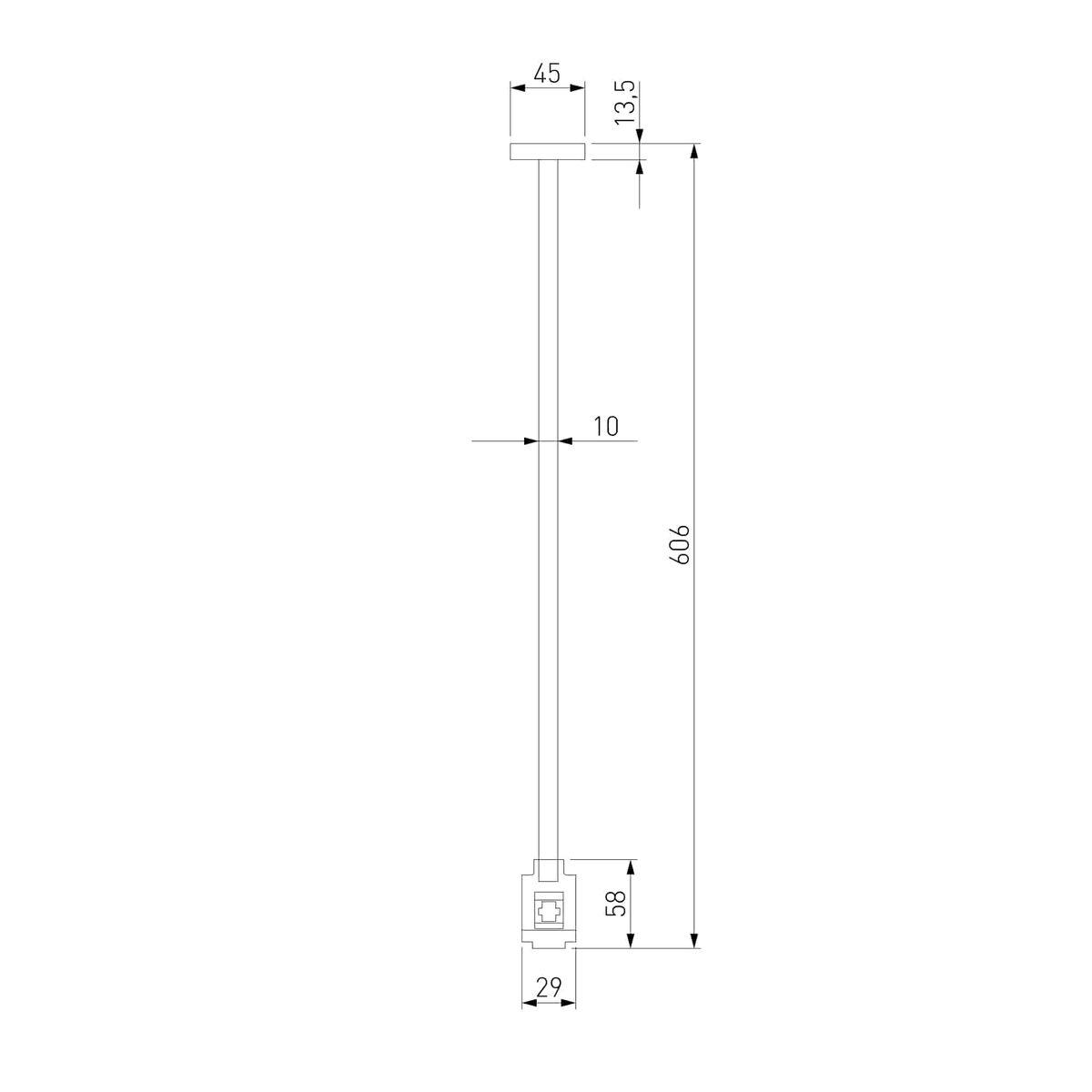 фото декоративная стойка с вводом питания elektrostandard esthetic magnetic 85148/00 a065444 | 220svet.ru
