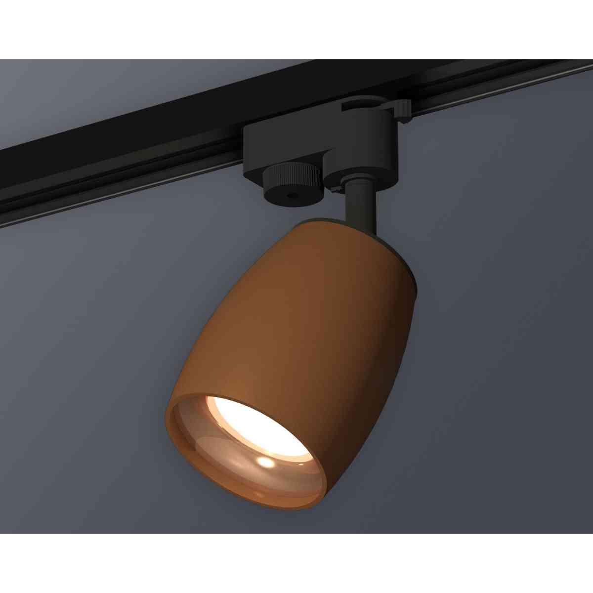 фото комплект трекового светильника ambrella light track system xt1124035 scf/ppg кофе песок/золото розовое полированное (a2521, c1124, n7015) | 220svet.ru