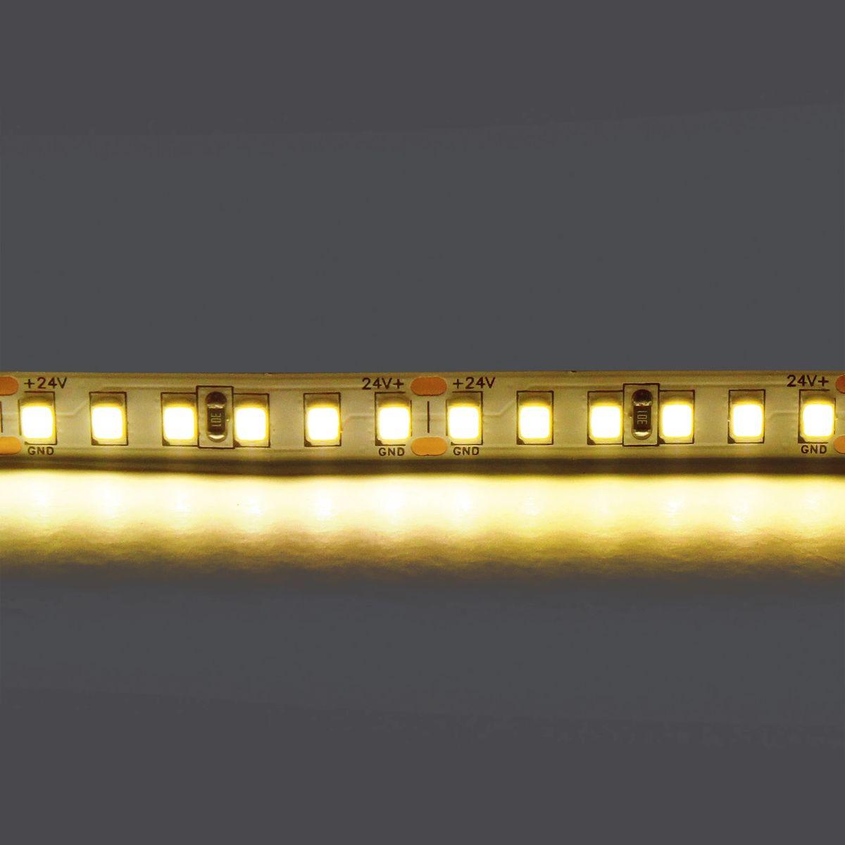 фото светодиодная лента теплый белый lightstar 16w/m 168led/m 5m 420823 | 220svet.ru