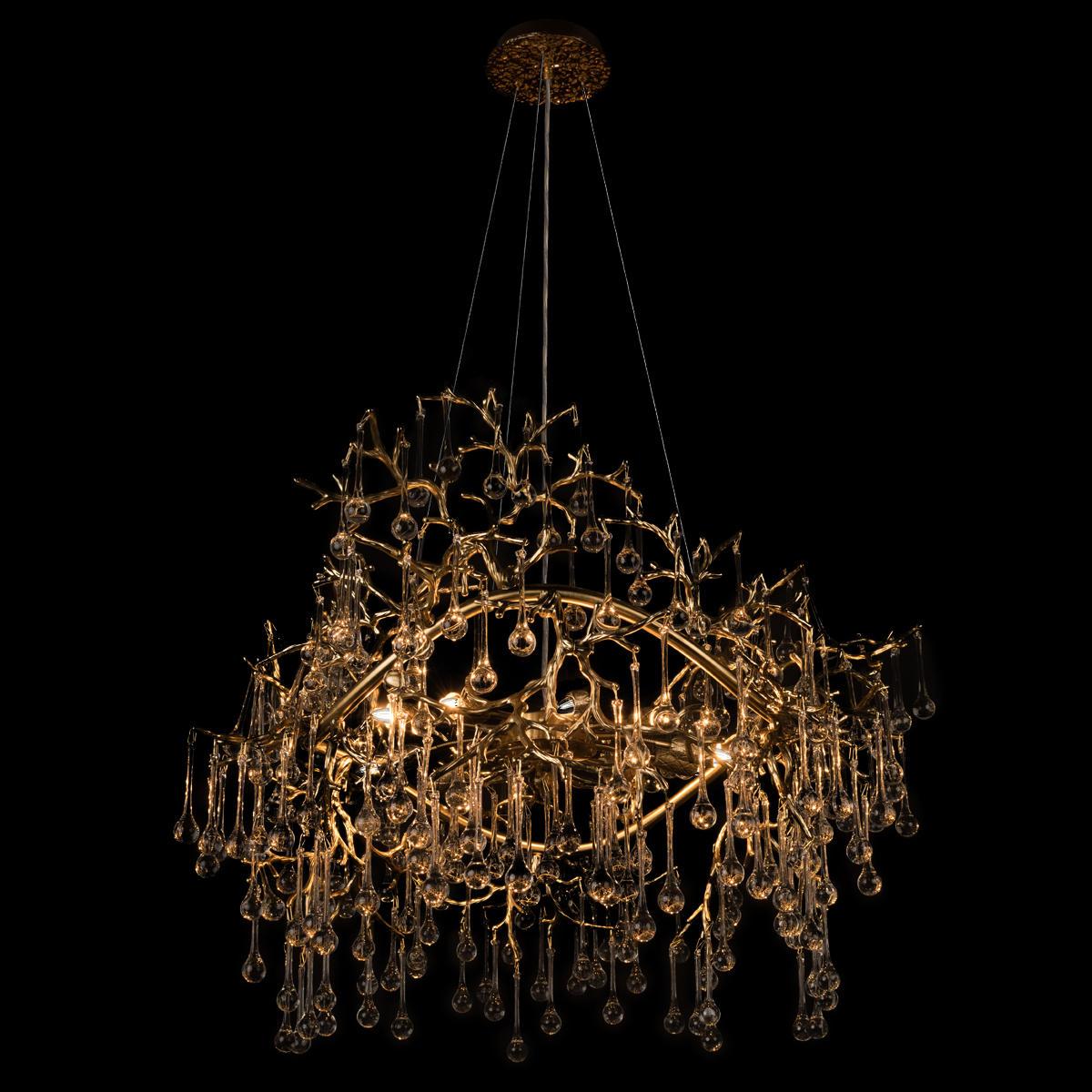 фото подвесная люстра loft it coral 10351/800 ab | 220svet.ru