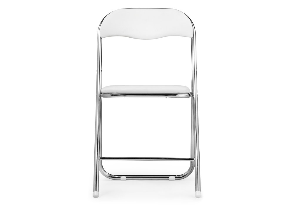 фото стул woodville fold 1 складной white / chrome 15480 | 220svet.ru
