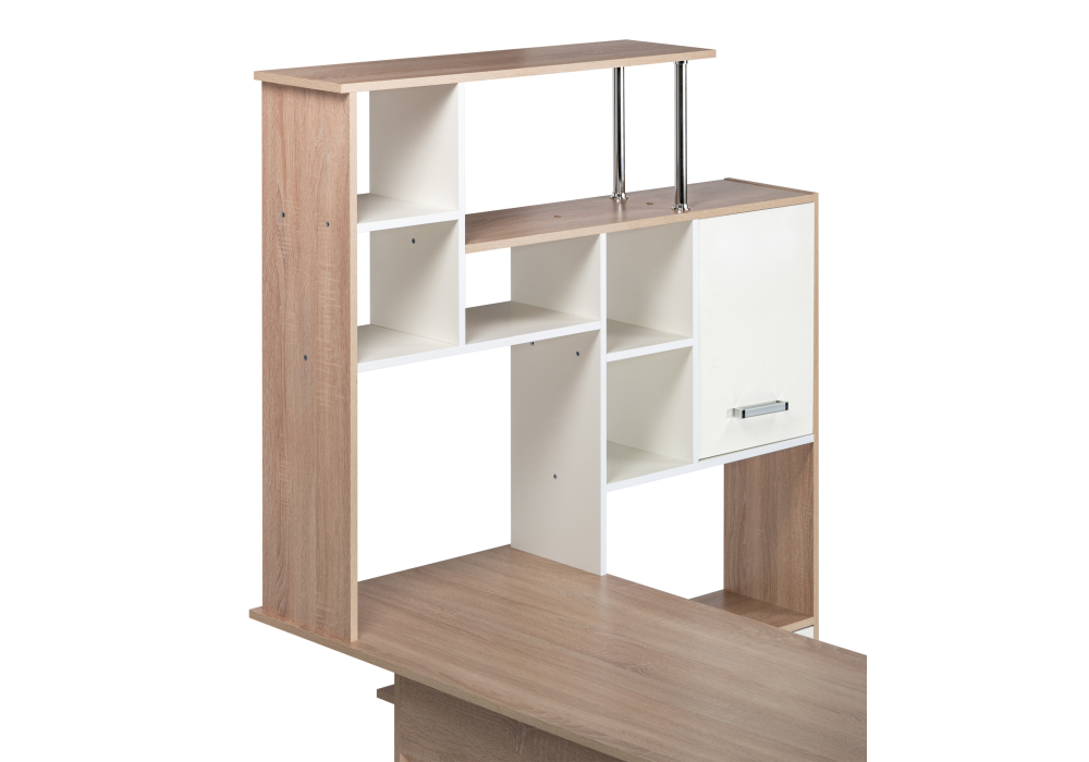 фото компьютерный стол woodville кс15 правый дуб сонома 328694 | 220svet.ru