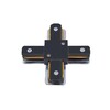 Миниатюра фото соединитель для шинопроводов х-образный (ul-00006054) volpe ubx-q122 g41 black 1 polybag | 220svet.ru