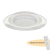 Миниатюра фото потолочный светодиодный светильник myfar ceiling naiad mr9060-cl | 220svet.ru