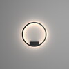 Миниатюра фото настенный светодиодный светильник maytoni rim mod058wl-l25bk | 220svet.ru