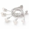 Миниатюра фото гирлянда ideal lux fiesta sp5 bianco | 220svet.ru