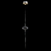 Миниатюра фото подвесной светильник crystal lux glass sp3w led chrome | 220svet.ru