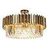Миниатюра фото потолочная люстра delight collection barclay omd9901-dia75 gold | 220svet.ru