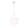 Миниатюра фото подвесной светильник indigo borsa 13024/1p white v000437 | 220svet.ru