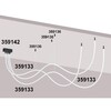 Миниатюра фото светодиодный гибкий неон novotech konst ramo 38w/m дневной белый 3 м 359133 | 220svet.ru