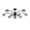 Миниатюра фото потолочный светильник lumion natalina 8349/10c черный | 220svet.ru