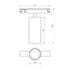 Миниатюра фото трековый магнитный светодиодный светильник elektrostandard brass line 85525/01 a069633 | 220svet.ru