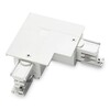 Миниатюра фото коннектор l-образный левый ideal lux link link trim l-connector left wh on-off | 220svet.ru