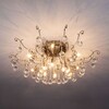 Миниатюра фото потолочная люстра с хрусталем eurosvet vita 10042/12 | 220svet.ru
