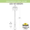 Миниатюра фото садово-парковый фонарь fumagalli gigi bisso/cefa 3l dn u23.156.s30.vye27 dn | 220svet.ru