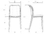 Миниатюра фото стул обеденный dobrin adam lmzl-pp669-n_b-_p-gr-03-11355 | 220svet.ru