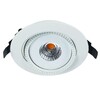 Миниатюра фото встраиваемый светодиодный светильник arte lamp studio a3807pl-1wh | 220svet.ru
