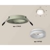 Миниатюра фото комплект встраиваемого светильника ambrella light techno spot xc7623041 sgr/fr серый песок/белый матовый  (c7623, n7165) | 220svet.ru