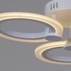 Миниатюра фото потолочная светодиодная люстра reluce 09501-0.3-03 wh | 220svet.ru