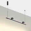 Миниатюра фото подвесной светодиодный светильник с сенсорным управлением novotech fermo 359309 черный | 220svet.ru