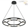 Миниатюра фото подвесная люстра lumion torina 8340/6 черный | 220svet.ru