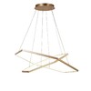 Миниатюра фото подвесной светодиодный светильник favourite hexagon 2103-14p | 220svet.ru