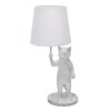 Миниатюра фото настольная лампа uniel uml-b465 e14 white ul-00011382 | 220svet.ru