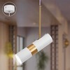 Миниатюра фото подвесной светильник эра pl33 wh/gd mr16 gu10 б0061381 | 220svet.ru