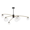 Миниатюра фото потолочная люстра на штанге citilux fisher cl218163 | 220svet.ru
