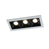Миниатюра фото встраиваемый светодиодный светильник arte lamp grill a3153pl-3bk | 220svet.ru