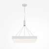 Миниатюра фото потолочный светодиодный светильник maytoni zon c032cl-90w4k-sq-w | 220svet.ru