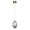 Миниатюра фото подвесной светильник odeon light gemme 7114/4lc прозрачный | 220svet.ru