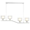 Миниатюра фото подвесная люстра newport 4400 4404/s chrome м0067143 | 220svet.ru