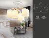 Миниатюра фото потолочная люстра ambrella light tr9512 | 220svet.ru