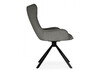 Миниатюра фото стул на металлокаркасе поворотный woodville chicago light gray / black 15830 | 220svet.ru