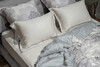 Миниатюра фото комплект наволочек нувола принт тенсель серый 70*70 garda decor 144hf-10309 | 220svet.ru