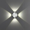 Миниатюра фото уличный настенный светодиодный светильник novotech calle 358938 | 220svet.ru