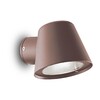 Миниатюра фото уличный настенный светильник ideal lux gas ap1 coffee | 220svet.ru