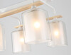 Миниатюра фото потолочная люстра  ambrella light traditional loft tr tr3033246/4 wh/wd | 220svet.ru