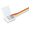 Миниатюра фото соединитель гибкий односторонний для светодиодной ленты ambrella illumination led strip 5050 12/24v (3 конт.) gs7201 | 220svet.ru