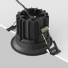 Миниатюра фото встраиваемый светодиодный светильник maytoni round dl058-12w4k-b | 220svet.ru