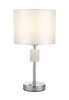 Миниатюра фото настольная лампа crystal lux maestro lg1 chrome | 220svet.ru