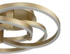 Миниатюра фото потолочный светодиодный светильник indigo pleiade 14002/3c gold v000003l | 220svet.ru